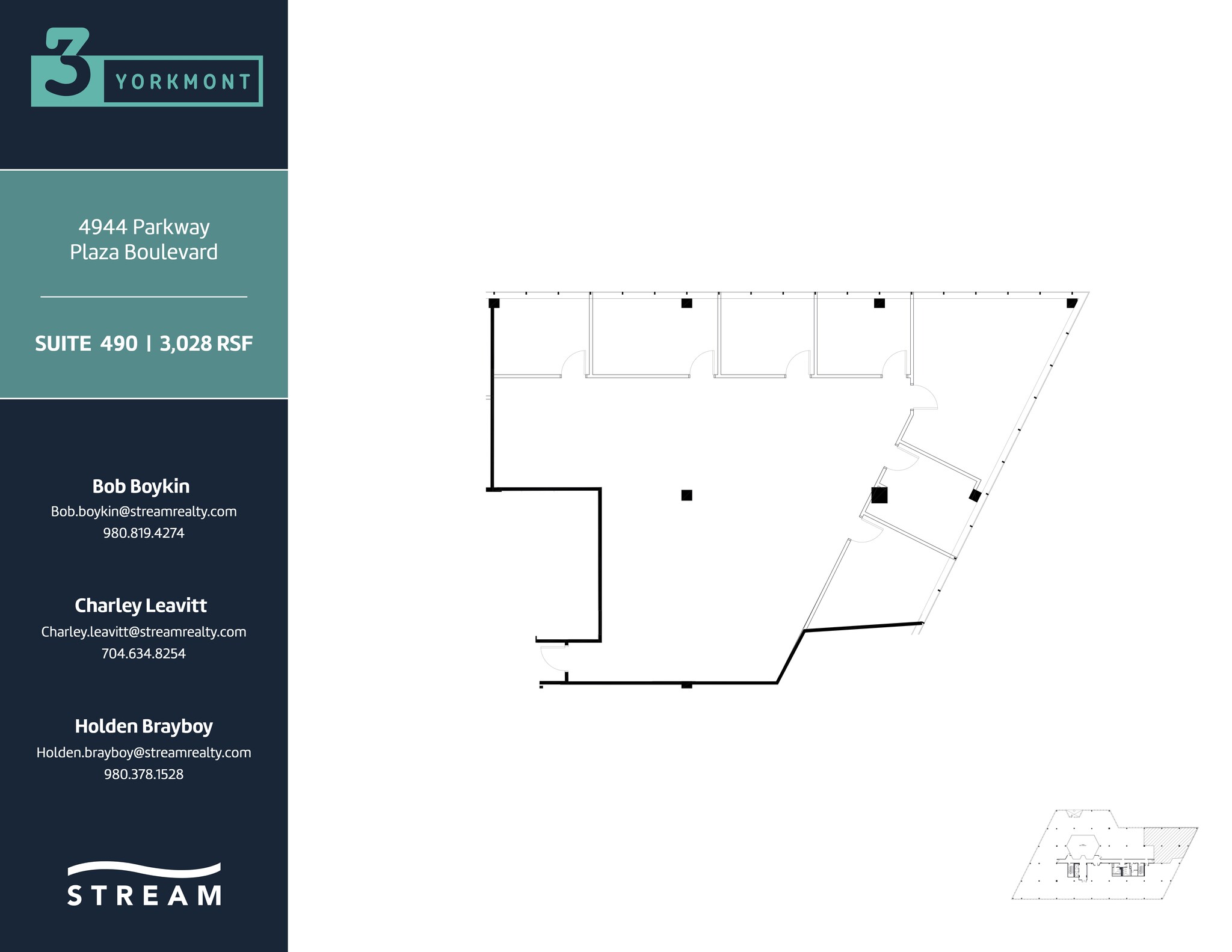 4828 Parkway Plaza Blvd, Charlotte, NC en alquiler Plano del sitio- Imagen 1 de 1