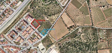 El Vendrell, TAR - AÉREA  vista de mapa