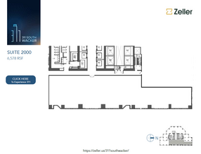 311 S Wacker Dr, Chicago, IL en alquiler Plano de la planta- Imagen 1 de 2