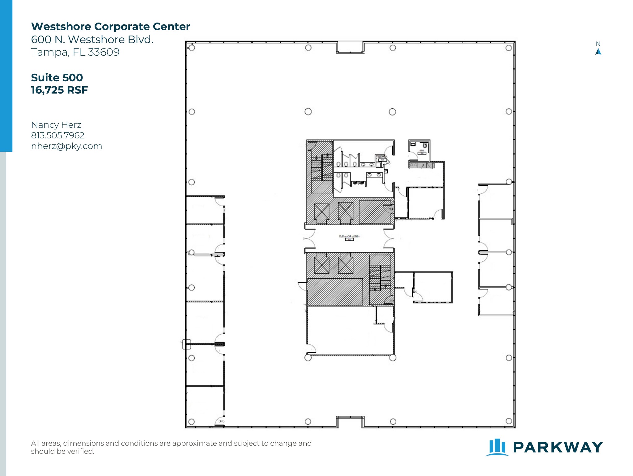 600 N Westshore Blvd, Tampa, FL en alquiler Plano de la planta- Imagen 1 de 1