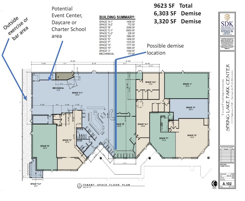 7777 Highway 65 NE, Spring Lake Park, MN en alquiler Plano de la planta- Imagen 1 de 1