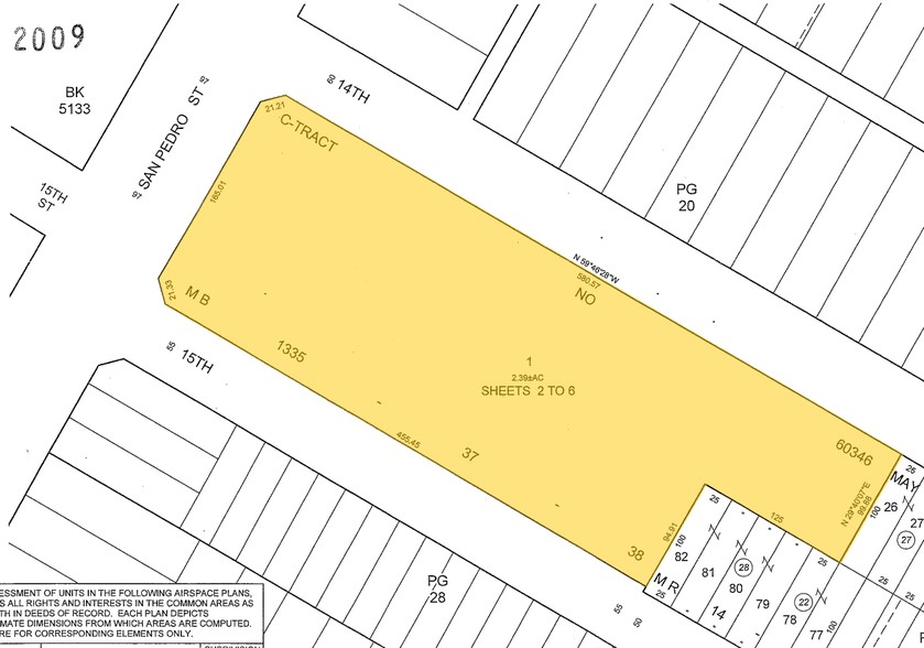 1458 S San Pedro St, Los Angeles, CA en venta - Plano de solar - Imagen 2 de 17