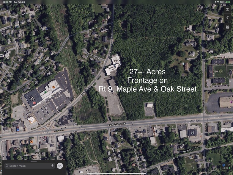 Route 9 Ave, Shrewsbury, MA en alquiler - Vista aérea - Imagen 3 de 8