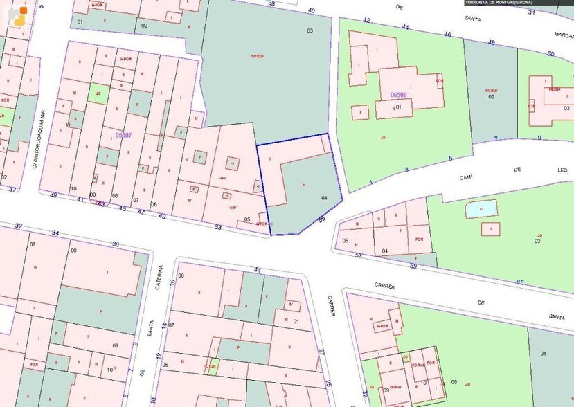Terreno en Torroella de Montgrí, Gerona en venta - Plano del sitio - Imagen 2 de 2