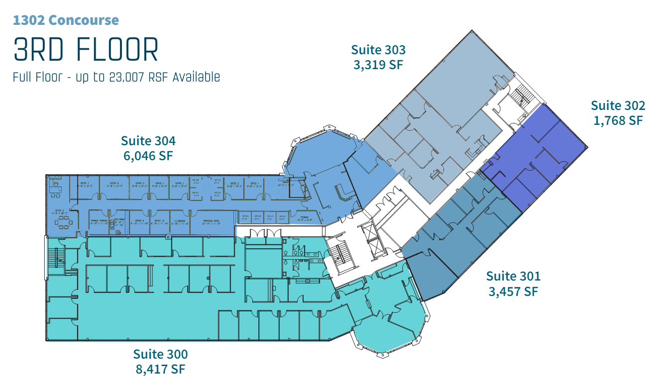 1302 Concourse Dr, Linthicum, MD en alquiler Plano de la planta- Imagen 1 de 1