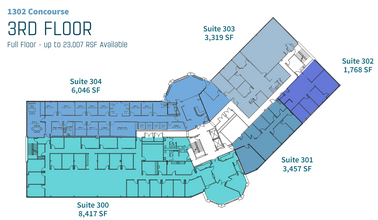 1302 Concourse Dr, Linthicum, MD en alquiler Plano de la planta- Imagen 1 de 1