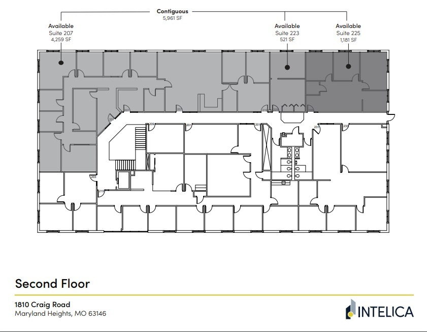 1810 Craig Rd, Saint Louis, MO en alquiler Plano de la planta- Imagen 1 de 1