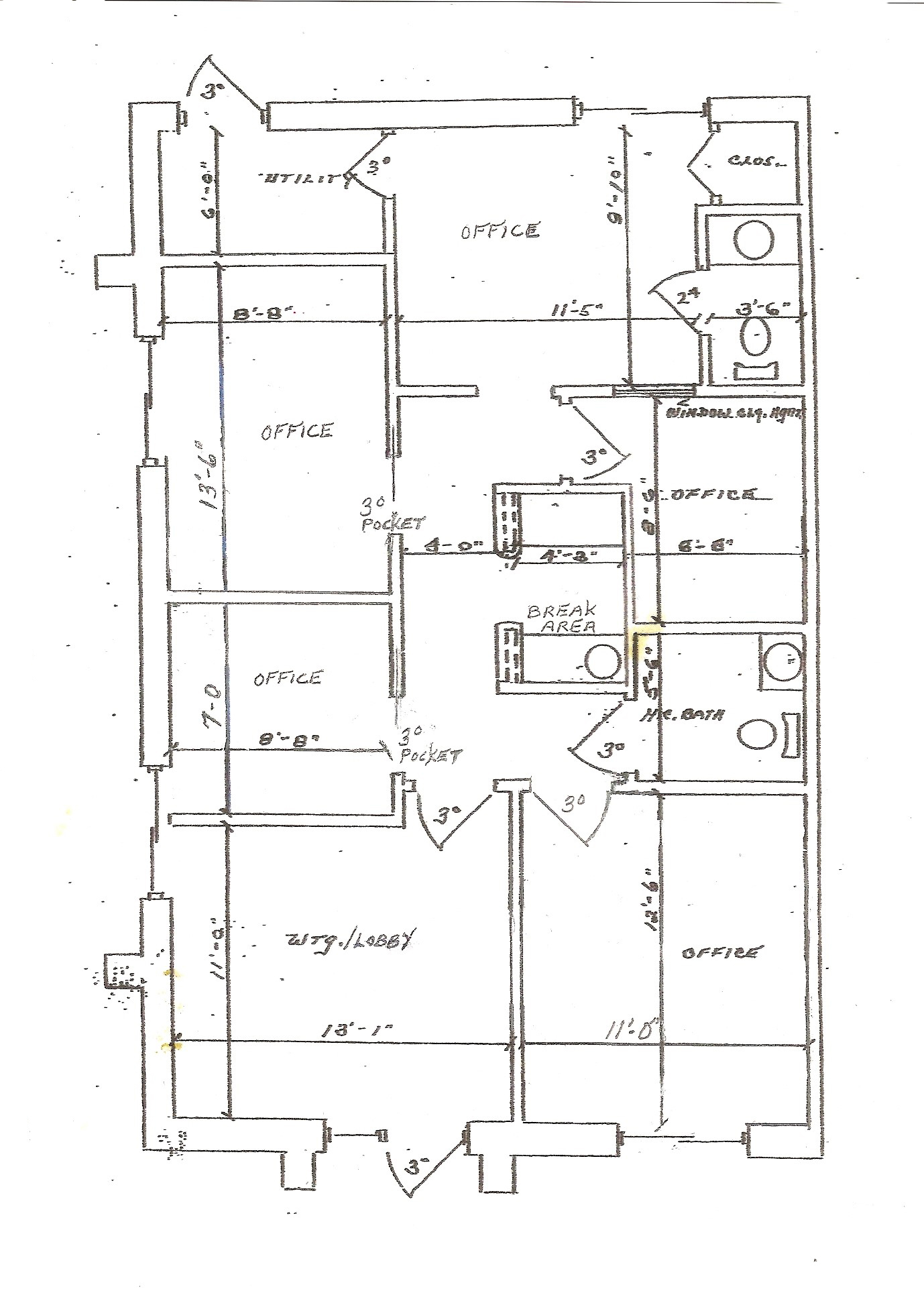 20200-20206 Farmington Rd, Livonia, MI en alquiler Plano de la planta- Imagen 1 de 1