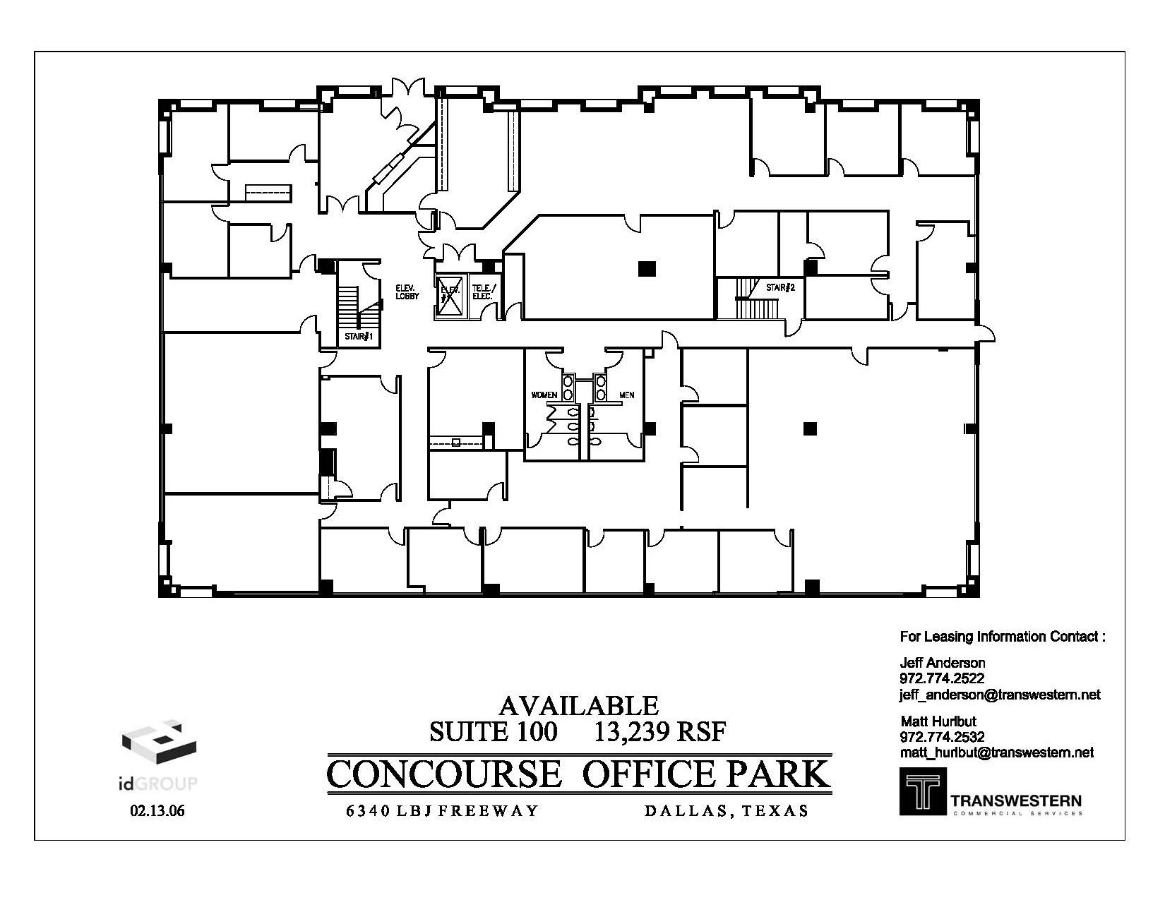 6350 LBJ Fwy, Dallas, TX en alquiler Plano de la planta- Imagen 1 de 1