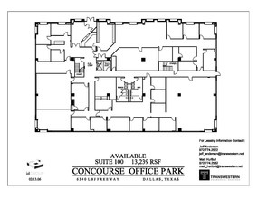 6350 LBJ Fwy, Dallas, TX en alquiler Plano de la planta- Imagen 1 de 1