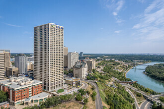 10025 Jasper Ave NW, Edmonton, AB - VISTA AÉREA  vista de mapa