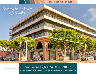 Más detalles para 1205-1225 Prospect St, La Jolla, CA - Local en alquiler