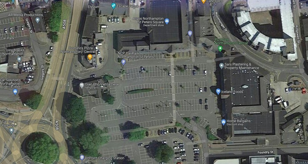 1-20 St Peters Walk, Northampton en alquiler - Vista aérea - Imagen 3 de 3