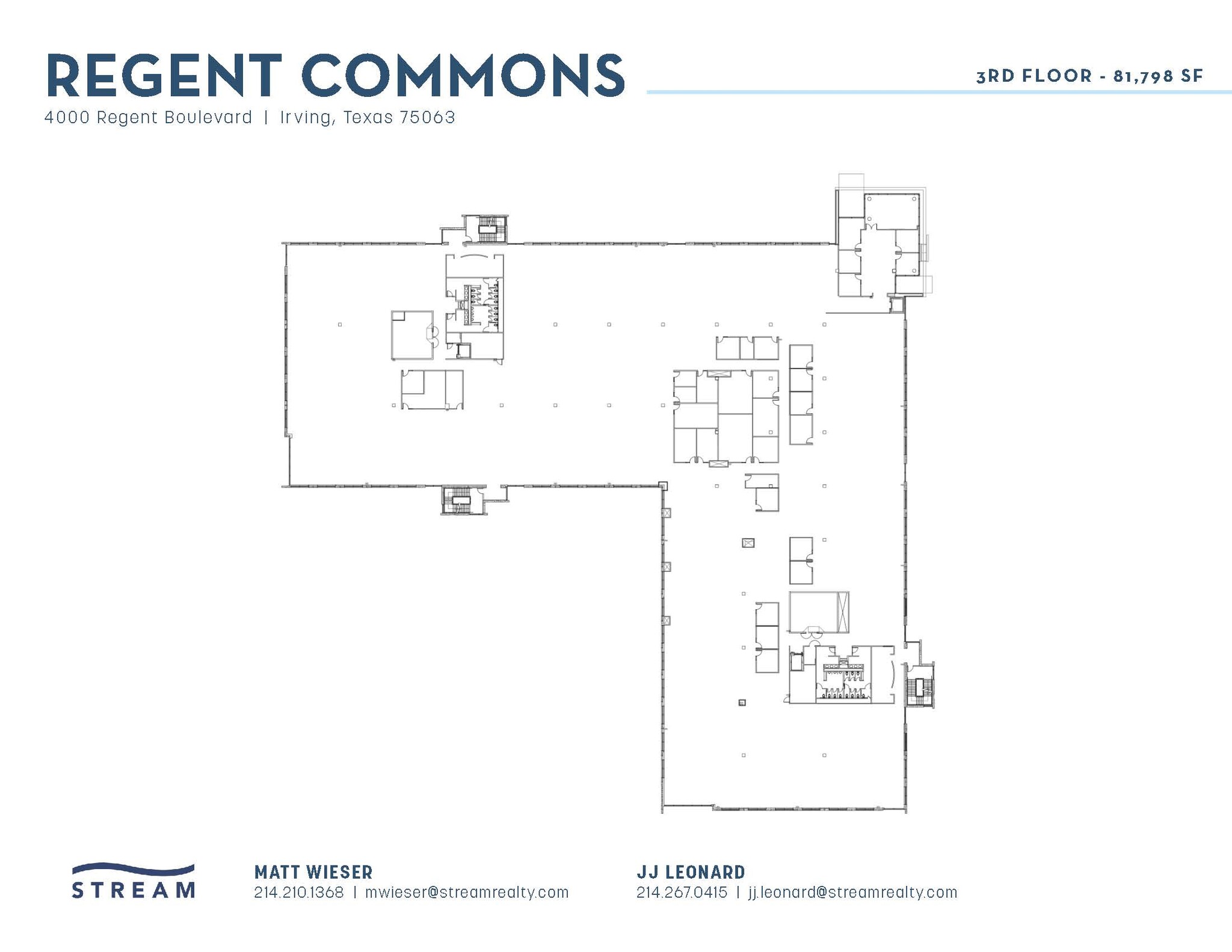 4000 Regent Blvd, Irving, TX en alquiler Plano de la planta- Imagen 1 de 1