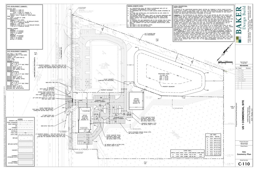 14595 Philips Hwy, Jacksonville, FL en venta - Plano del sitio - Imagen 3 de 3