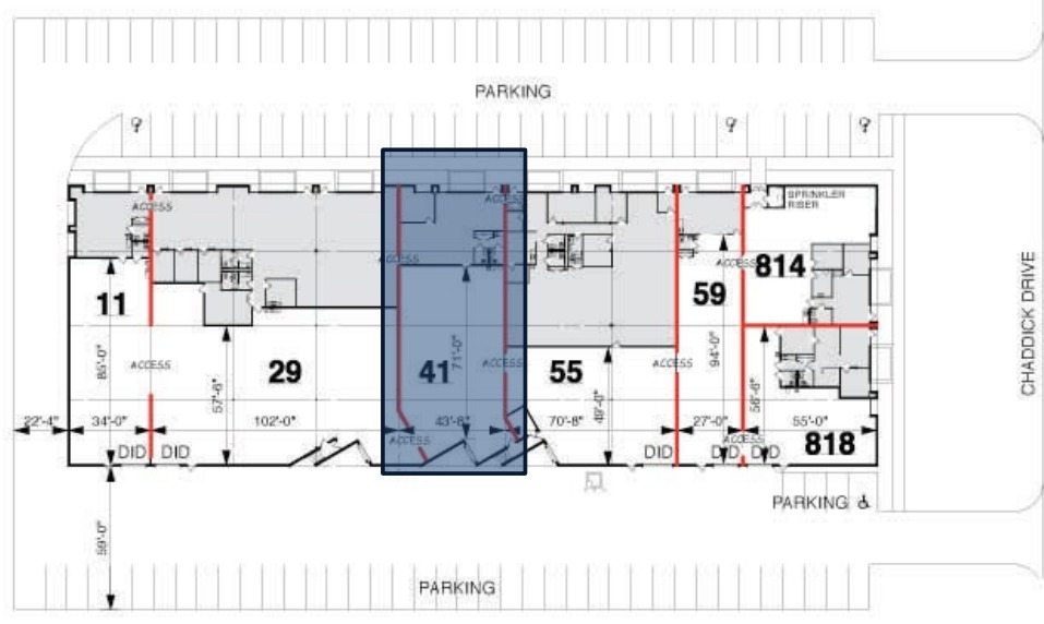 11-55 E Hintz Rd, Wheeling, IL en alquiler Plano del sitio- Imagen 1 de 1