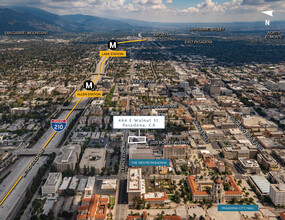 464 E Walnut St, Pasadena, CA - VISTA AÉREA  vista de mapa - Image1