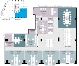 1425 K St NW, Washington, DC en alquiler Plano de la planta- Imagen 2 de 2