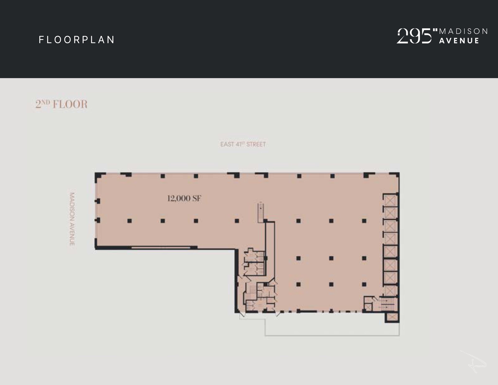 295 Madison Ave, New York, NY en alquiler Plano del sitio- Imagen 1 de 8