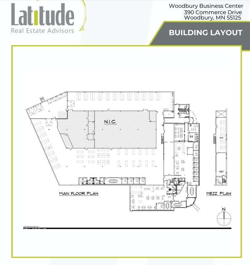 390 Commerce Dr, Woodbury, MN en alquiler Plano de la planta- Imagen 1 de 1