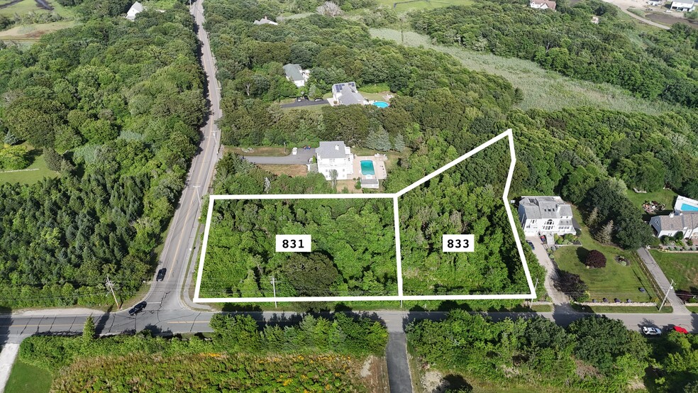 833 Sconticut Neck rd, Fairhaven, MA en venta - Vista aérea - Imagen 1 de 5