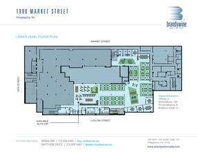 1900 Market St, Philadelphia, PA en alquiler Plano del sitio- Imagen 1 de 1