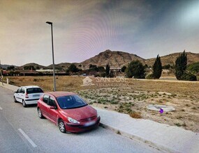 Aspe, ALI - Aérea  vista de mapa