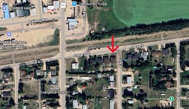 4901 49 Av, Glendon, AB - VISTA AÉREA  vista de mapa