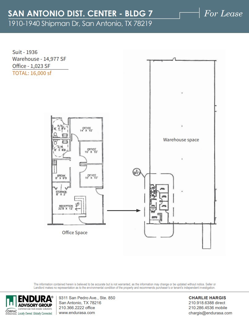 3439-3455 Steen St, San Antonio, TX en alquiler Plano de la planta- Imagen 1 de 1