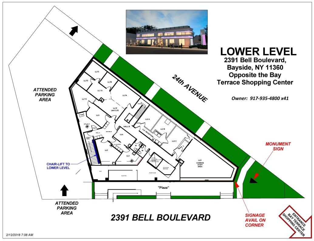 2391 Bell Blvd, Bayside, NY en alquiler Plano de la planta- Imagen 1 de 1