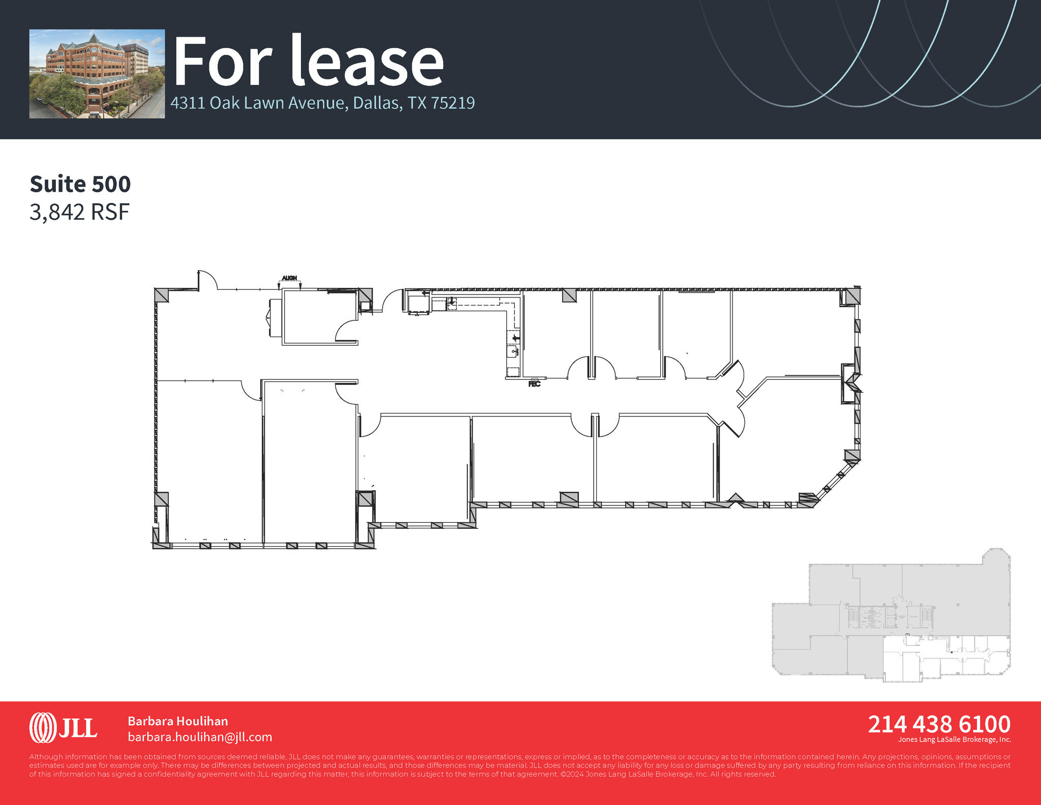 4311 Oak Lawn Ave, Dallas, TX en alquiler Plano de la planta- Imagen 1 de 1