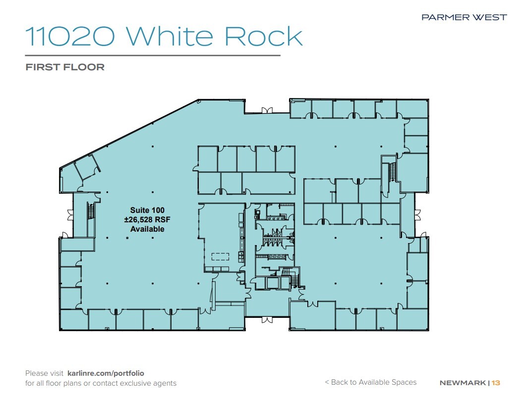 11000 White Rock Rd, Rancho Cordova, CA en alquiler Plano de la planta- Imagen 1 de 1