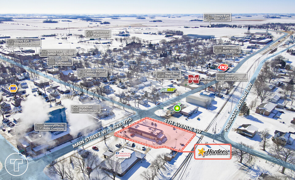 320 Main St W, Sleepy Eye, MN en venta - Foto del edificio - Imagen 3 de 6