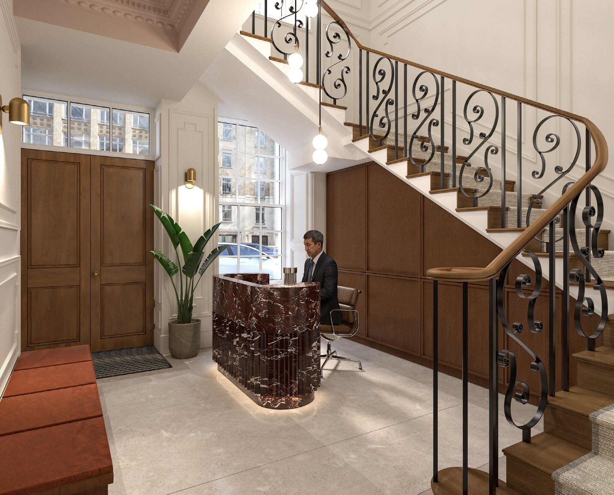 16-16A St George St, London en alquiler Vestíbulo- Imagen 1 de 4