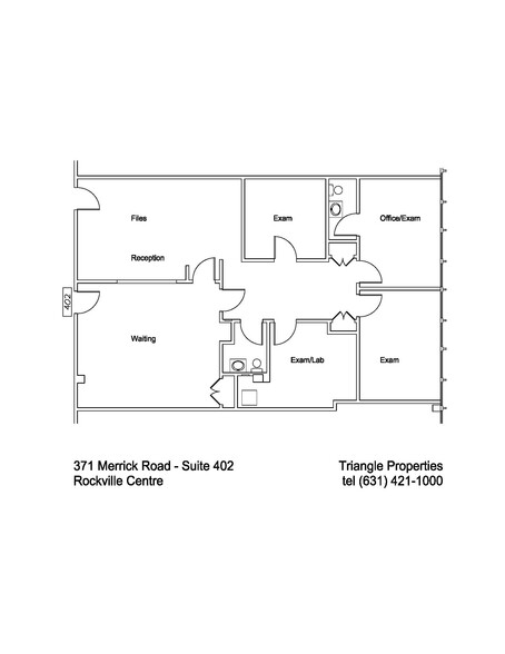 371 Merrick Rd, Rockville Centre, NY en alquiler - Plano de la planta - Imagen 3 de 13