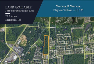 New Brownsville Road; Just North Of St Elmo, Memphis, TN - VISTA AÉREA  vista de mapa