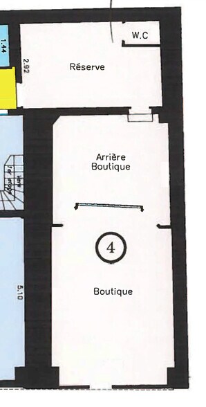 14 Rue Mandar, Paris en venta - Plano de la planta - Imagen 3 de 4