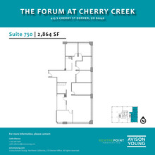 425 S Cherry St, Glendale, CO en alquiler Plano de la planta- Imagen 1 de 1