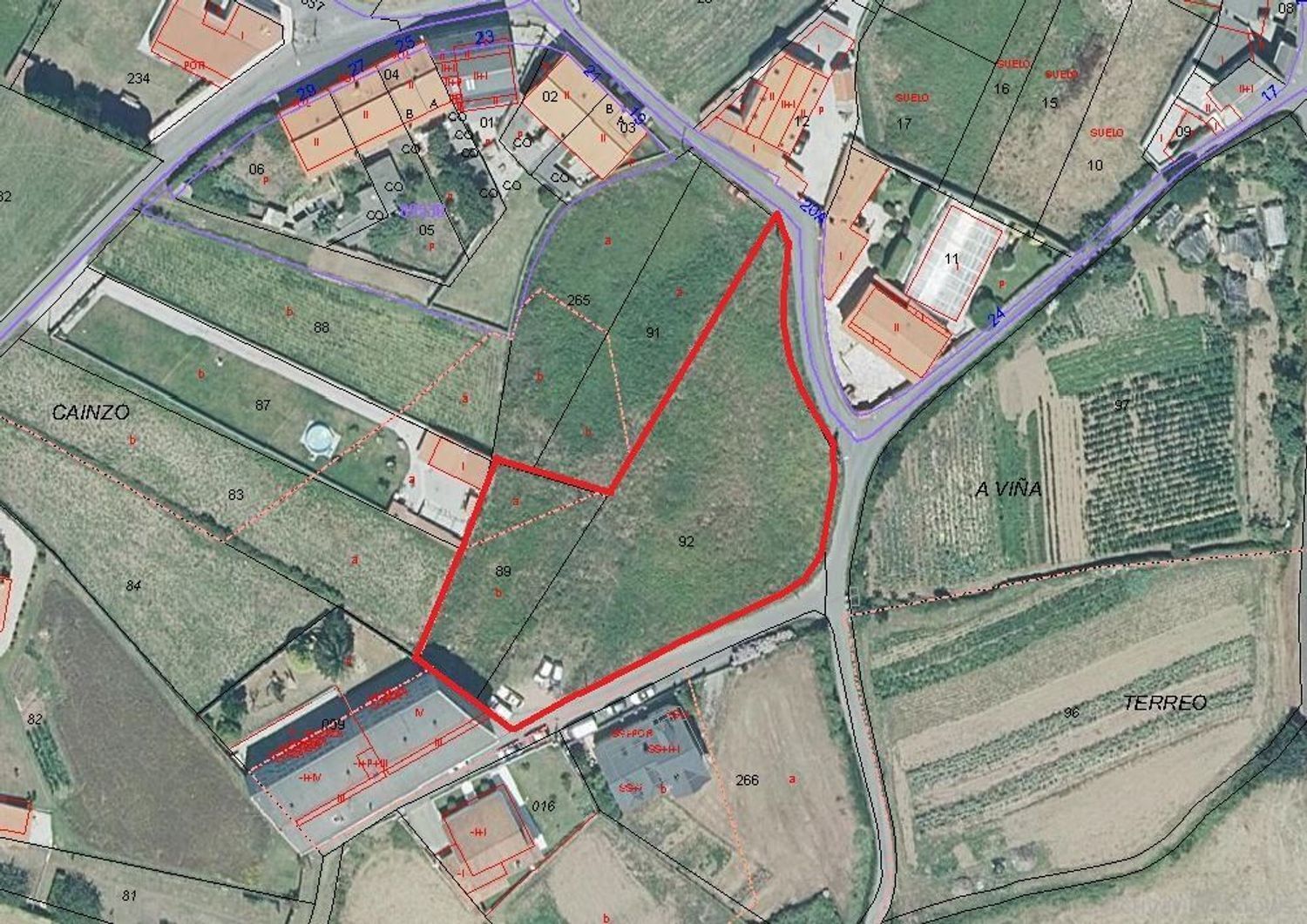 Terreno en Arteixo, La Coruna en venta Plano de la planta- Imagen 1 de 8