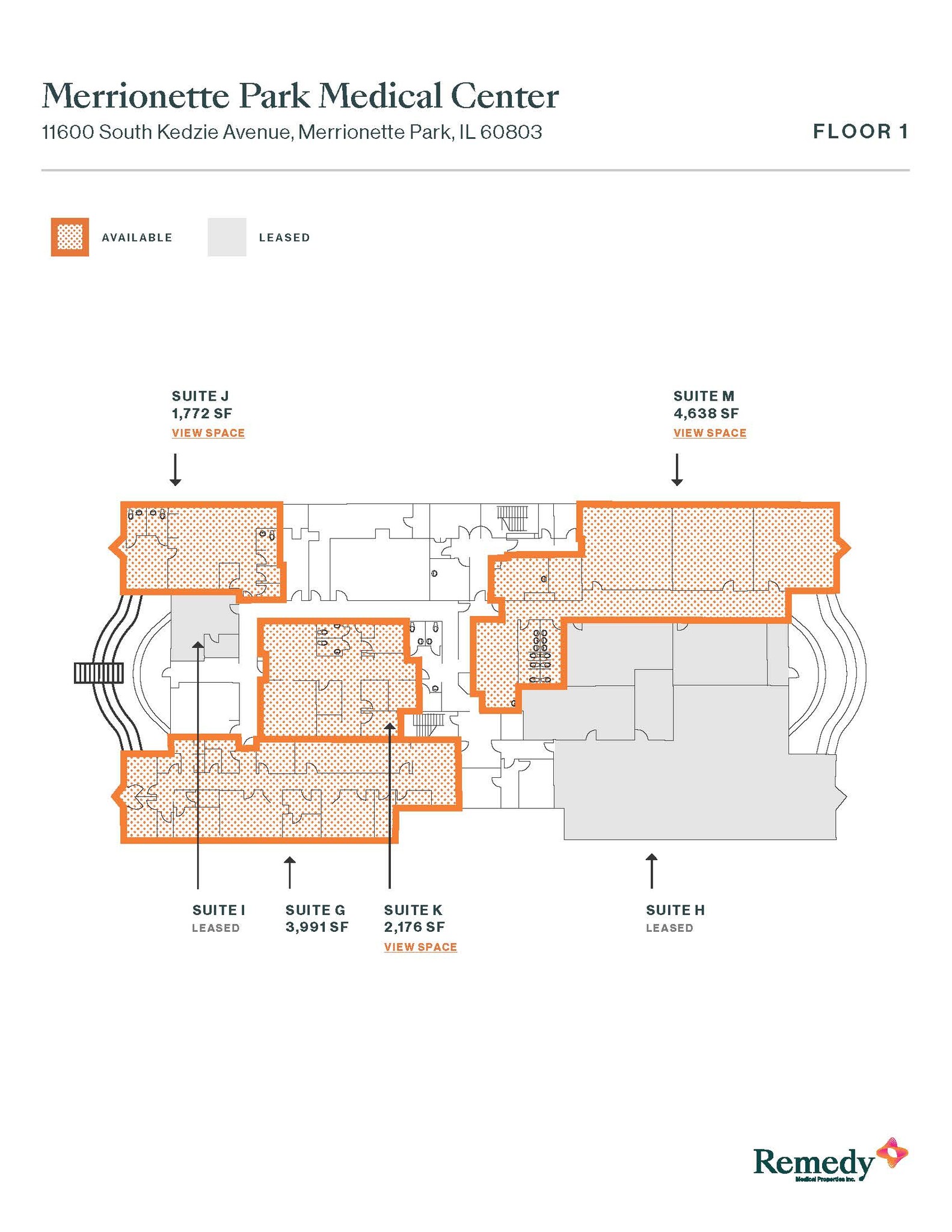 11600-11630 S Kedzie Ave, Merrionette Park, IL en alquiler Plano de la planta- Imagen 1 de 1