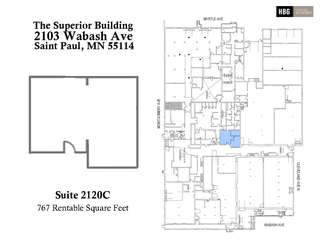 2103-2105 Wabash Ave, Saint Paul, MN en alquiler Plano de la planta- Imagen 1 de 1