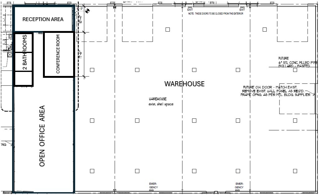 20 N Rockwell Ave, Oklahoma City, OK en alquiler Plano de la planta- Imagen 1 de 1