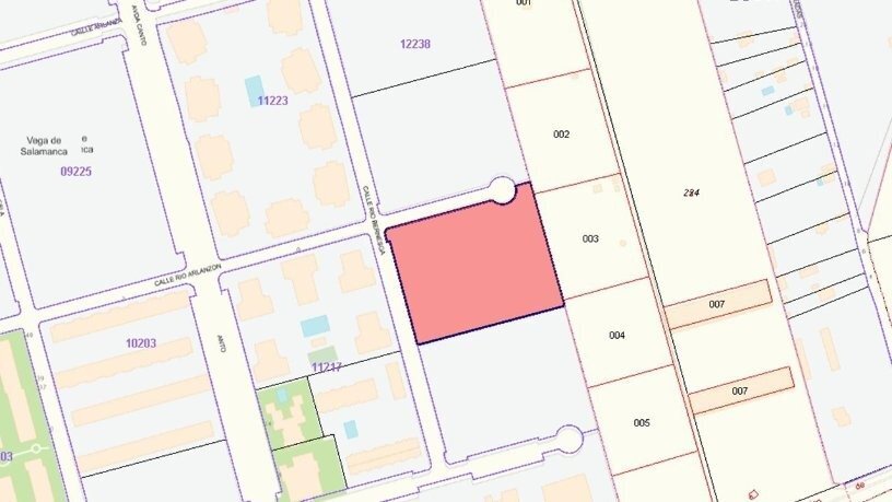 Terreno en Villamayor en venta - Plano de la planta - Imagen 3 de 4