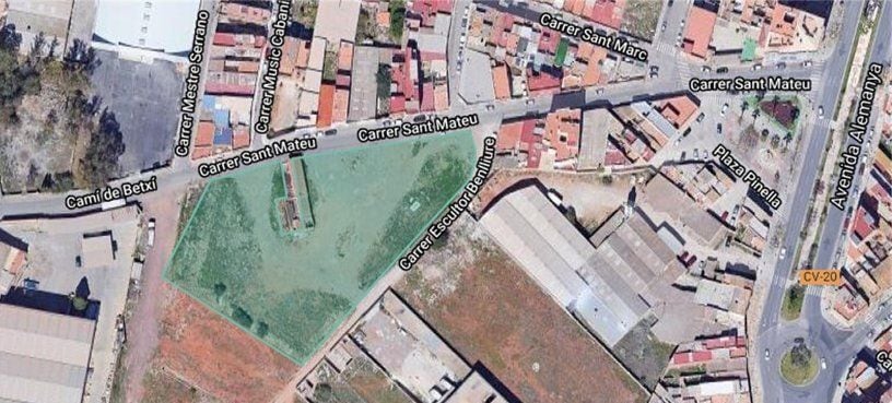 Carrer de Sant Mateu, Vila-real, Castellón en venta - Plano de la planta - Imagen 3 de 5