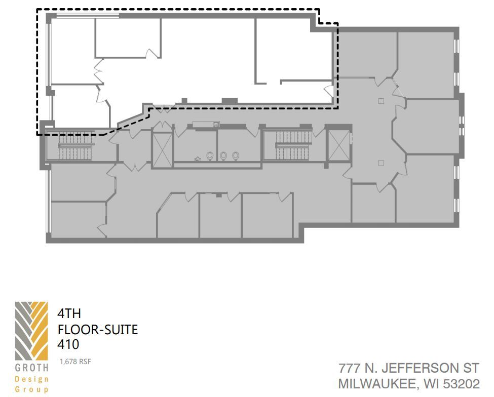 777 N Jefferson St, Milwaukee, WI en alquiler Plano de la planta- Imagen 1 de 1