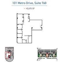 83-101 Metro Dr, San Jose, CA en alquiler Plano de la planta- Imagen 1 de 1