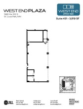 1665 Utica Ave S, Saint Louis Park, MN en alquiler Plano de la planta- Imagen 2 de 2