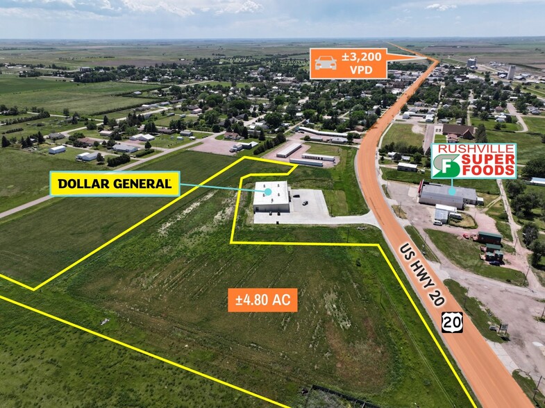 3405 US Hwy 20, Rushville, NE en venta - Foto principal - Imagen 1 de 5