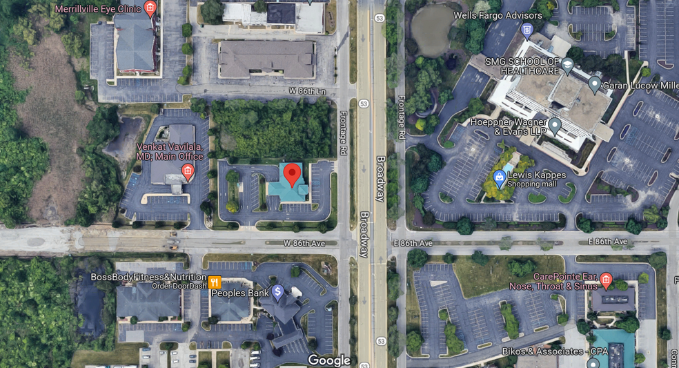 Broadway Ave & W 86th Ln, Merrillville, IN en venta - Foto del edificio - Imagen 3 de 6