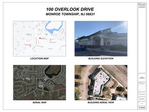 100 Overlook Dr, Monroe Township, NJ en alquiler Plano del sitio- Imagen 1 de 1